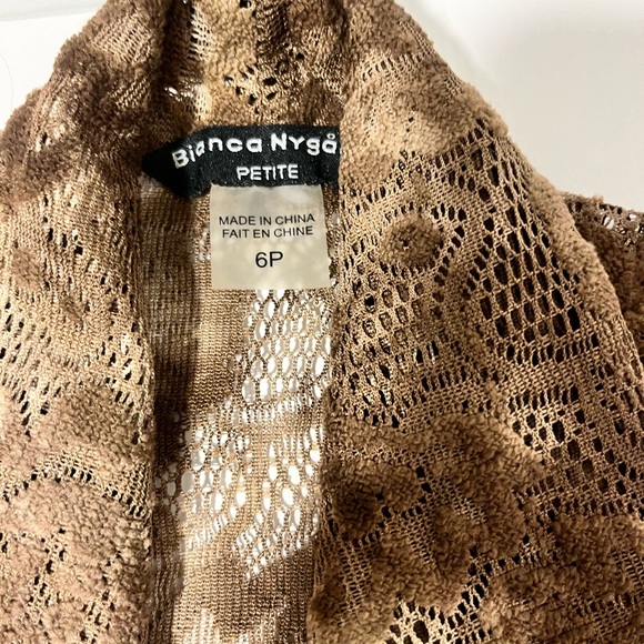 Cardigan  in lace, nice ombré color . - Picture 2 of 8